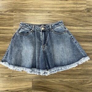 Truce Jean Shorts Looks Like Skirt Size 14 Juniors